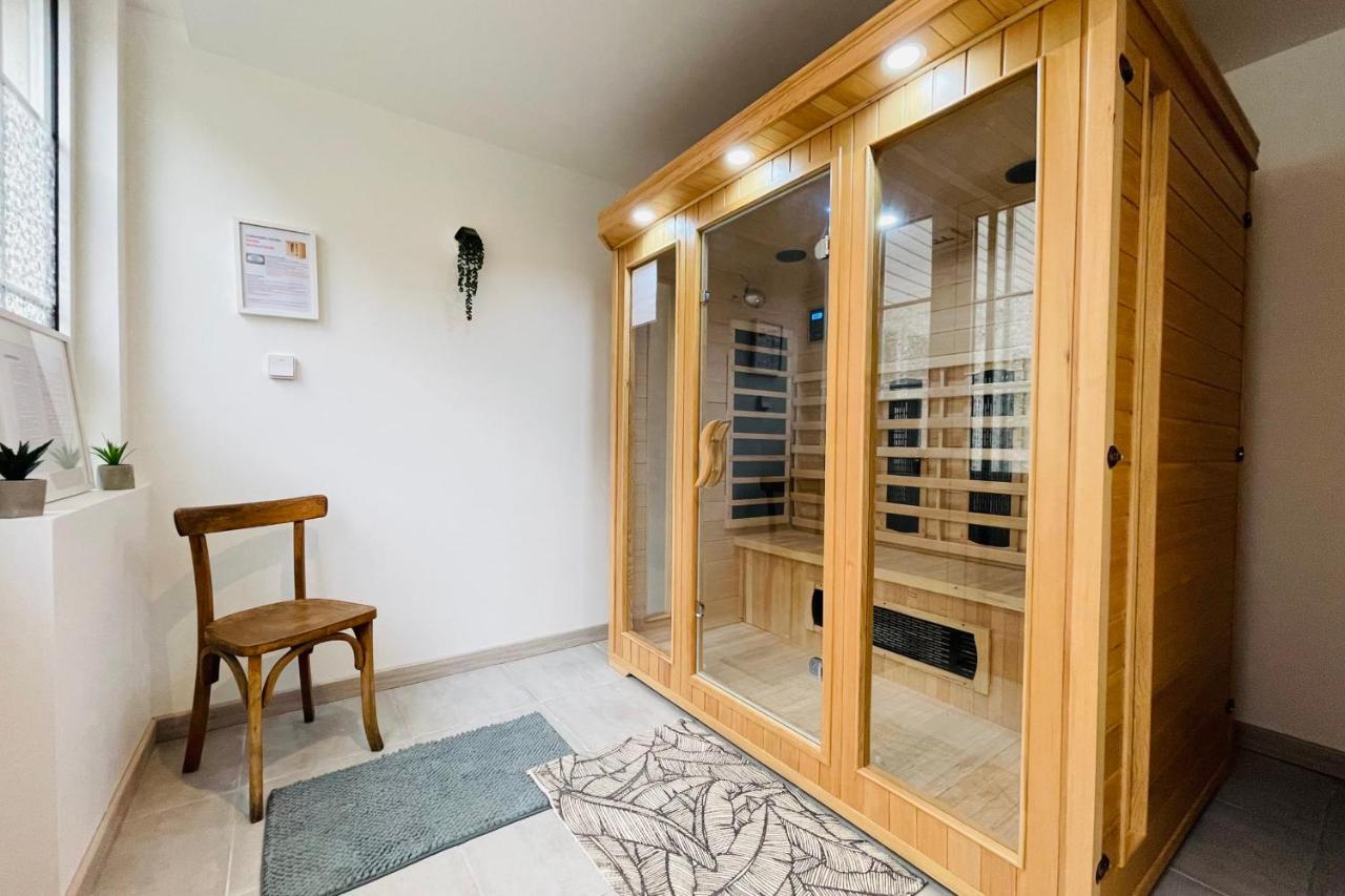 L'Amasse Echappee Amboisienne T3 Avec Sauna Partage อองบวส ภายนอก รูปภาพ